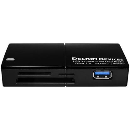 Picture of Delkin Devices USB 3.1 Gen 1 Multi-Slot Memory Card Reader
